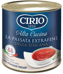 La Passata extrafine della Toscana Cirio Alta Cucina